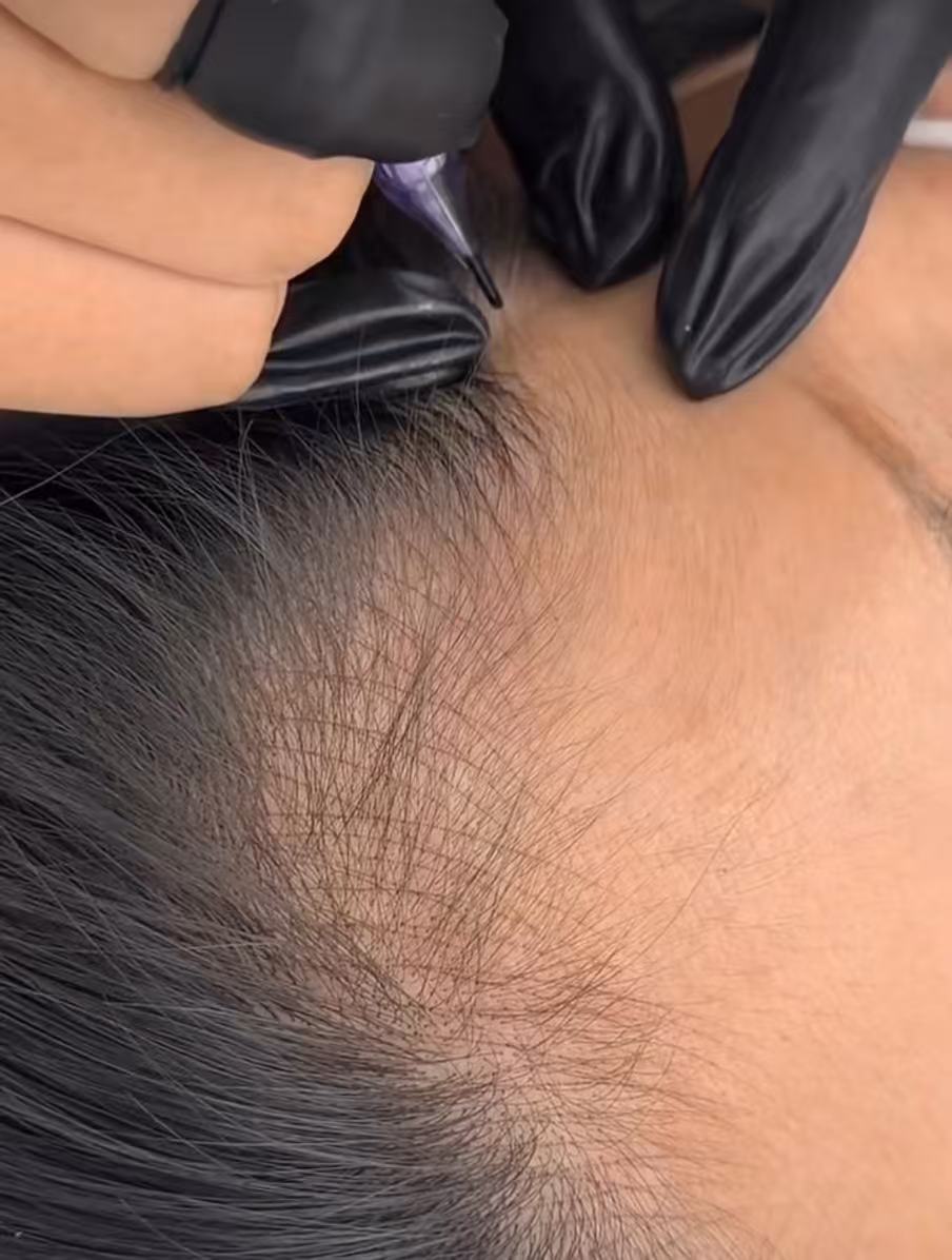 Hairline Tattoo
