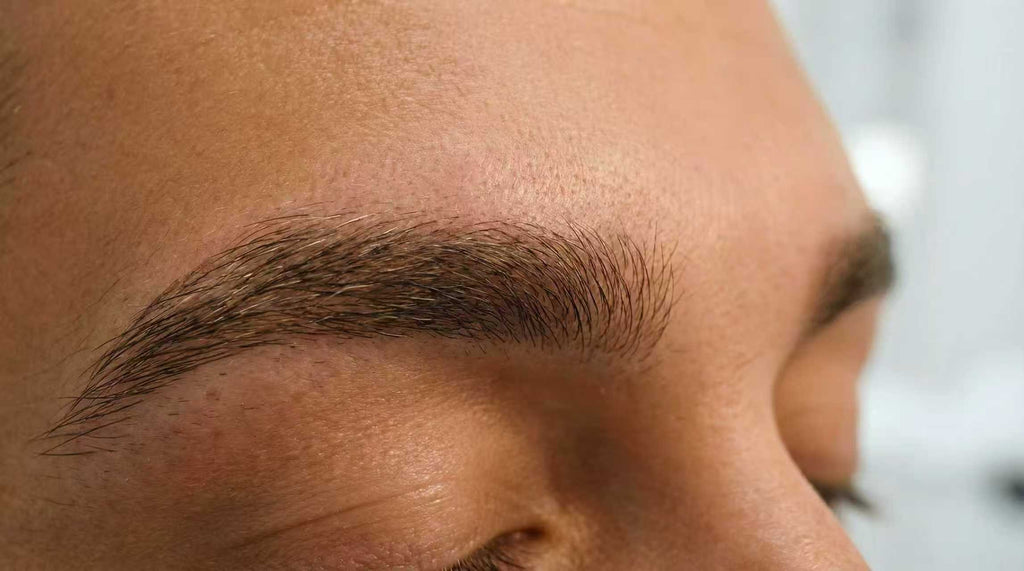 Eyebrow Tattoo Man